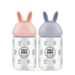 Bình Nước Lock&Lock 380ML Bottle Hình Tai Thỏ ABF652