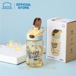 Bình Nước Nhựa Lock&Lock 400ml ABF655 Trẻ Em Straw Kids Bottle 1