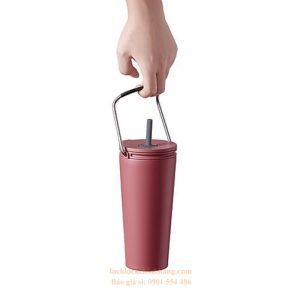 Bình Giữ Nhiệt Lock&Lock 540ml Bucket Tumbler Kèm Ống Hút LHC4268 (3 màu) 20