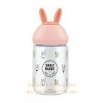 Bình Nước Lock&Lock 380ML Bottle Hình Tai Thỏ ABF652 2