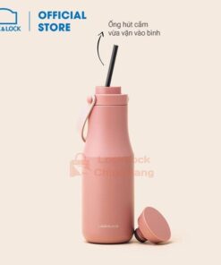 Bình giữ nhiệt Lock&Lock 470ml Metro Double LHC4202 Có Quai Xách 5