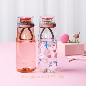 Bình Nước Nhựa Lock&Lock 500ml One Touch ABF687 4 Bình Nước Nhựa Lock&Lock 500ml One Touch ABF687 4