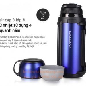 Bình Giữ Nhiệt Lock&Lock 1,8l New Giant Hot Tank LHC1427 14 7 5
