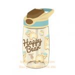 Bình Nước Nhựa Lock&Lock 400ml ABF655 Trẻ Em Straw Kids Bottle 3