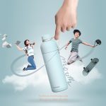 Bình Giữ Nhiệt Lock&Lock 490ml Belt Bottle - LHC4267 (3 màu) 9