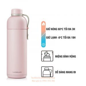 Bình Giữ Nhiệt Lock&Lock 490ml Belt Bottle - LHC4267 (3 màu) 9 Bình Giữ Nhiệt Lock&Lock 490ml Belt Bottle - LHC4267 (3 màu) 4