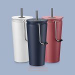 Bình Giữ Nhiệt Lock&Lock 540ml Bucket Tumbler Kèm Ống Hút LHC4268 (3 màu) 1