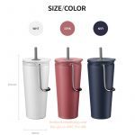 Bình Giữ Nhiệt Lock&Lock 540ml Bucket Tumbler Kèm Ống Hút LHC4268 (3 màu) 2