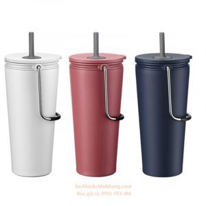 Bình Giữ Nhiệt Lock&Lock 540ml Bucket Tumbler Kèm Ống Hút LHC4268 (3 màu) 3