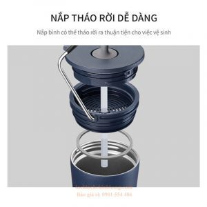 Bình Giữ Nhiệt Lock&Lock 540ml Bucket Tumbler Kèm Ống Hút LHC4268 (3 màu) 6