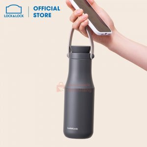 Bình giữ nhiệt Lock&Lock 470ml Metro Double LHC4202 Có Quai Xách 3 Bình giữ nhiệt Lock&Lock 470ml Metro Double LHC4202 Có Quai Xách 3