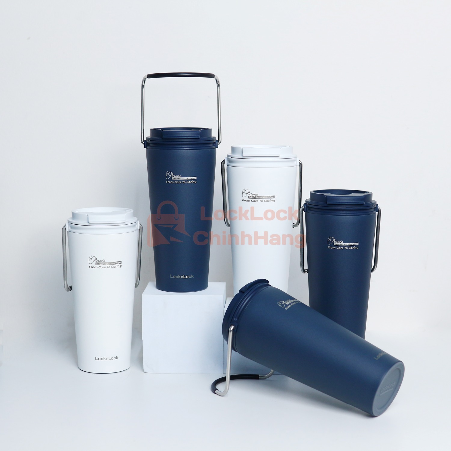 Bình giữ nhiệt LocknLock 540ml Bucket Tumbler LHC4269 - locklockchinhhang.com