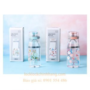 Bình Nước Nhựa Lock&Lock 500ml One Touch ABF687 8 Bình Nước Nhựa Lock&Lock 500ml One Touch ABF687 6
