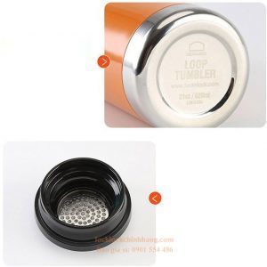 Bình Giữ Nhiệt Lock&Lock 620ml Bằng Thép Không Gỉ Loop Tumbler LHC4154 14