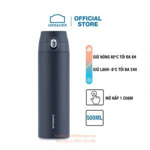 Bình Giữ Nhiệt Lock&Lock 500ml LHC3257 Featherlight One-touch Tumbler 1