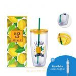 Ly Nhựa Lock&Lock 750ml HAP507YEL Có Ống Hút15