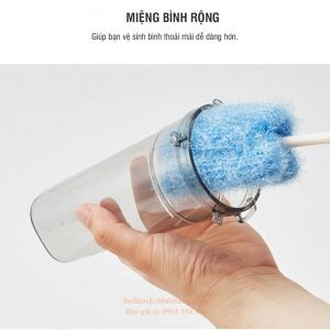 Bình Lắc Lock&Lock 680ml Mixer Botte - ABF934N (Màu Nâu, Màu Xám) 2