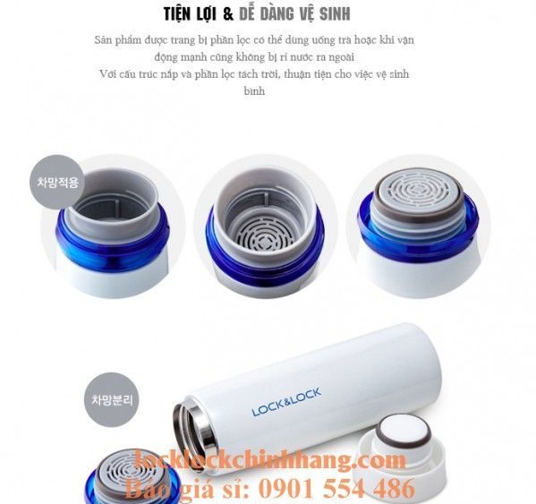 Bình Giữ Nhiệt Lock&Lock 450ml Feather Light LHC4131 3