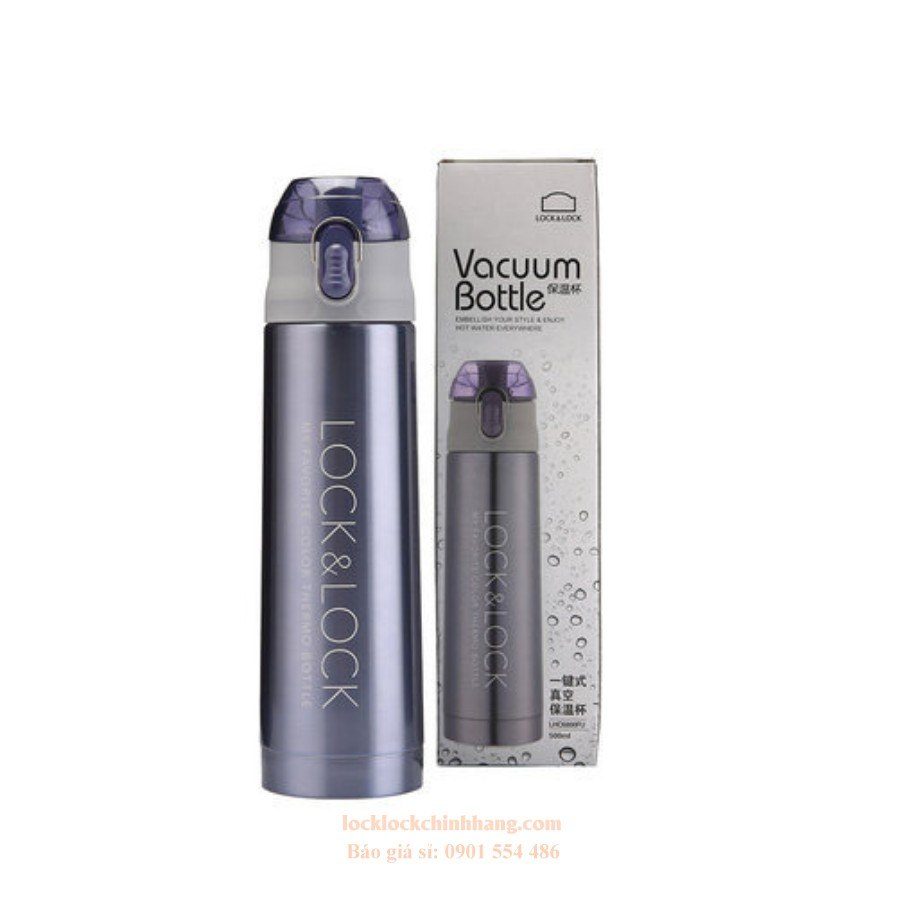 Bình Giữ Nhiệt LOCK&LOCK 500ml Vacuum Bottle - LHC6800FU 15 Bình Giữ Nhiệt LOCK&LOCK 500ml Vacuum Bottle - LHC6800FU 16