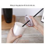 Ly Nhựa Lock&Lock 750ml 2 Lớp Kèm Ống Hút HAP507 5