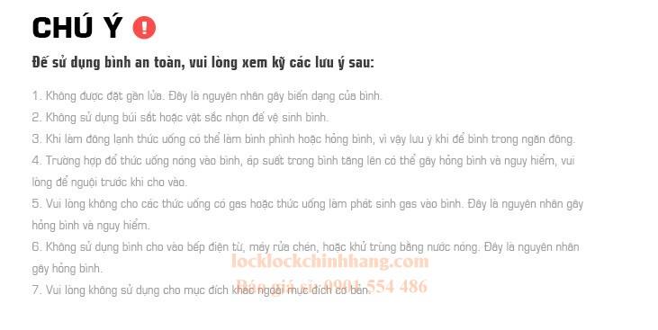 Bình Nước Nhựa Lock&Lock 550ml ABF645 One Touch 16 Bình Nước Nhựa Lock&Lock 550ml ABF645 One Touch 5