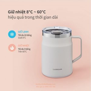 Cốc Giữ Nhiệt Lock&Lock 475ml Metro Mug LHC4219 7