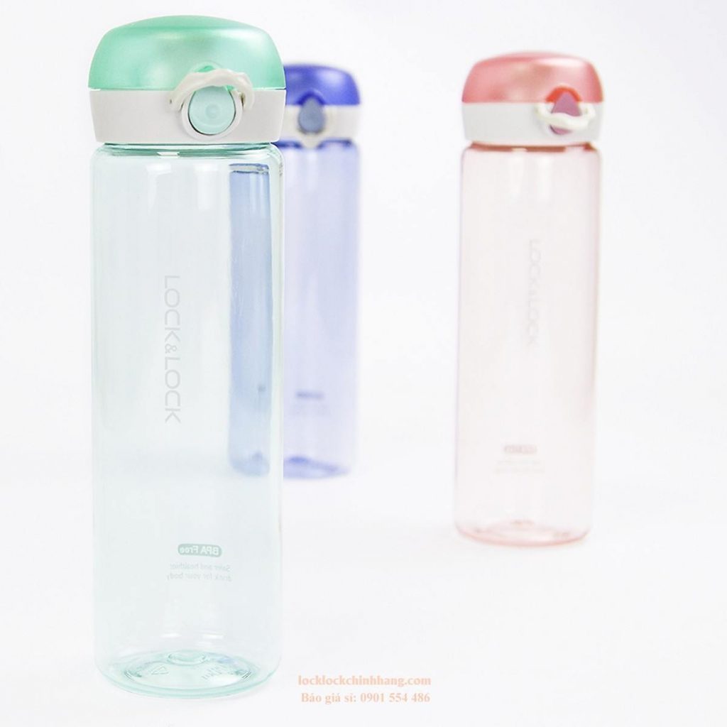 Bình Nước Nhựa Lock&Lock 550ml ABF645 One Touch 6