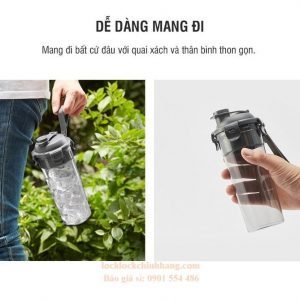 Bình Lắc Lock&Lock 680ml Mixer Botte - ABF934N (Màu Nâu, Màu Xám) 7