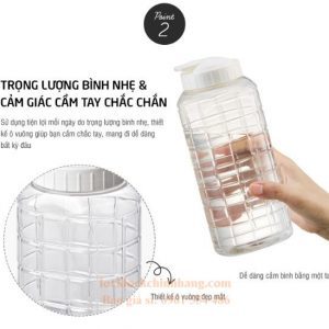 Bình Nước Nhựa Lock&Lock 1L Jug HAP810 3