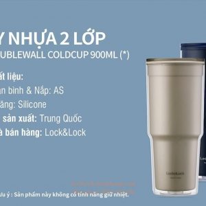 Ly Nhựa 2 Lớp LocknLock 900ml HAP502 1