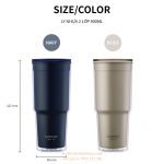 Ly Nhựa 2 Lớp LocknLock 900ml HAP502 2