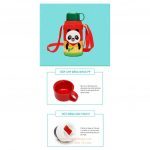 Bình Giữ Nhiệt Lock&Lock 550ml Cartoon Kids Vacuum Bottle LHC1435 2