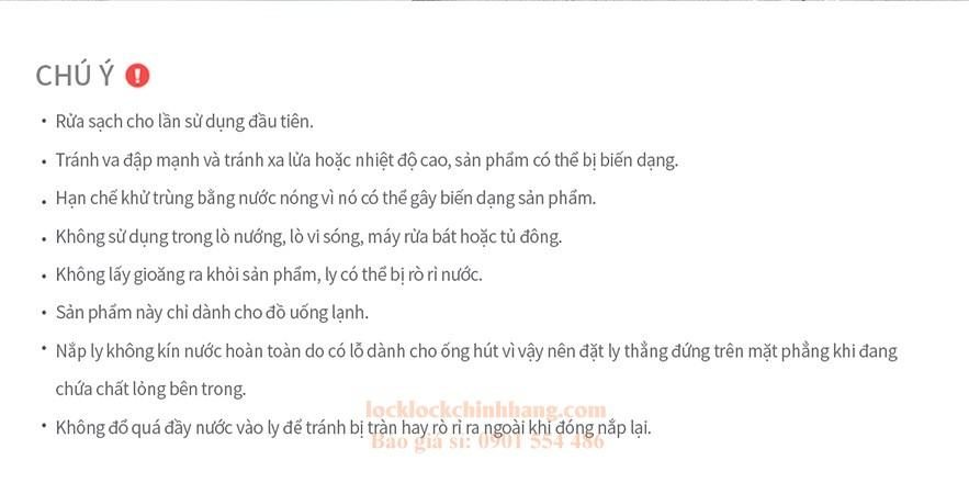 Ly Nhựa 2 Lớp LocknLock 900ml HAP502 8