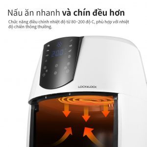 Nồi Chiên Không Dầu Lock&Lock Jumbo Plus Air Fryer 5.2L Màu-đen EJF357BLK 4 32f0d7d9b4242fc3fef794bda5938a8f 3