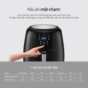 Nồi Chiên Không Dầu Lock&Lock Super Jumbo Plus Air Fryer 7.2L Màu đen EJF296BLK 2 f783b030cb0f6acbfec95defc778091b 3