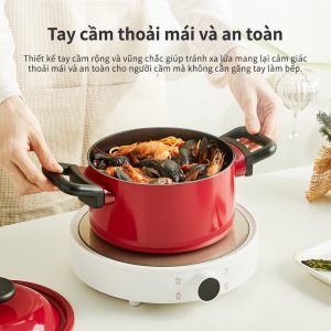 Bộ nồi chảo sâu lòng 2 món Decore IH Christmas Edition Lock&Lock - LDE1202IHS01 4 0ad087892092ebe2b9ea7dfd8a7fa51d