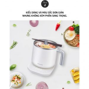 Nồi điện đa năng Lock&Lock màu trắng EJC141 7 1efcd367496020447e44ebb3f622720f
