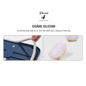 Hộp cơm thủy tinh Lock&Lock kèm muỗng đũa 930ml LLG991CL (2 màu) 6 2096304b30f8322b3c4cd0924afc61a2