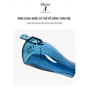 Máy tăm nước không dây Lock&Lock Cordless Oral Irrigator 200ml - Màu xanh - ENR156BLU 6 47be7e9ba1959b0e7b0952b7c15a252d