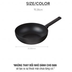 Chảo sâu lòng Soma Lock&Lock 28cm (Có thể dùng bếp từ) - Màu đen - LMH1285IH 4 4822072cc2d0759f7f96bfde599033e8