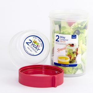 Hộp nhựa Lock&Lock Twist Two way 760ml+310ml - Nắp màu đỏ - LLS223R 2 48e77826a409ea649fce1424845d8f13 1