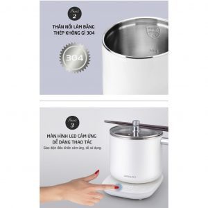 Nồi điện đa năng Lock&Lock màu trắng EJC141 6 4dc56b98615ec1779f03a13bf09cfd65