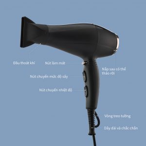 Máy sấy tóc Lock&Lock màu đen 220-240V ENA146BLK 4 73143a1dbe80752c226ce03d3c4edc80