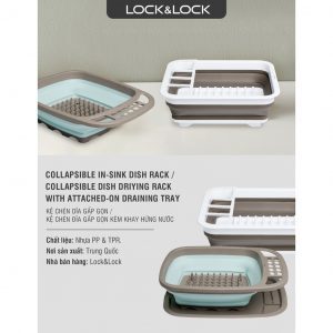Kệ chén dĩa gấp gọn Lock&Lock, 363x309x57MM - màu trắng - LDR130WHT 3 79c42ac83317a0cc6143ba6a279ac10b
