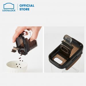 Hộp đựng gia vị Lock&Lock Modular 6 chiếc180ml*3+250ml*3 giá gỗ - Màu nâu - HTE571S6 2 b4bb5de921dd7834148d0de3e8b636f6