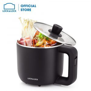 Nồi điện đa năng Lock&Lock 0.8L, 220V, 50Hz, 600W - màu đen - EJP116BL 2 e33242b37a995deca46541380fdad1aa