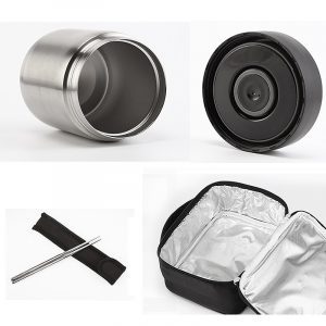 Bộ hộp cơm giữ nhiệt Lock&Lock bằng thép không gỉ Màu bạc LHC8031SLV 3 f06ad8e628494c455c452efb1bb96350