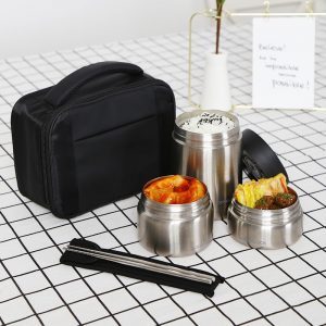 Bộ hộp cơm giữ nhiệt Lock&Lock bằng thép không gỉ Màu bạc LHC8031SLV 4 f432fbbbaa3433eb9e513f6637ed08ed