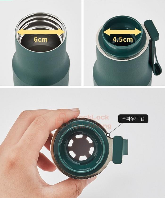Bình Giữ Nhiệt Lock&Lock 620ml Metro Edge Tumbler LHC4199 13 Bình Giữ Nhiệt Lock&Lock 620ml Metro Edge Tumbler LHC4199 2