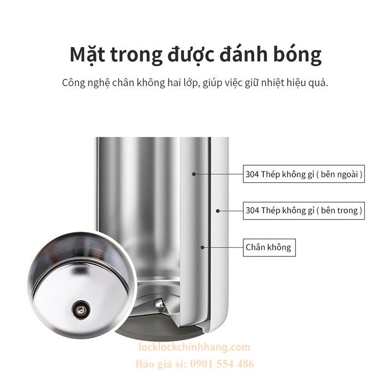 Bình Giữ Nhiệt Lock&Lock 460ml – LHC4244 Feather Light Ring 11 Bình Giữ Nhiệt Lock&Lock 460ml  – LHC4244 Feather Light Ring 6